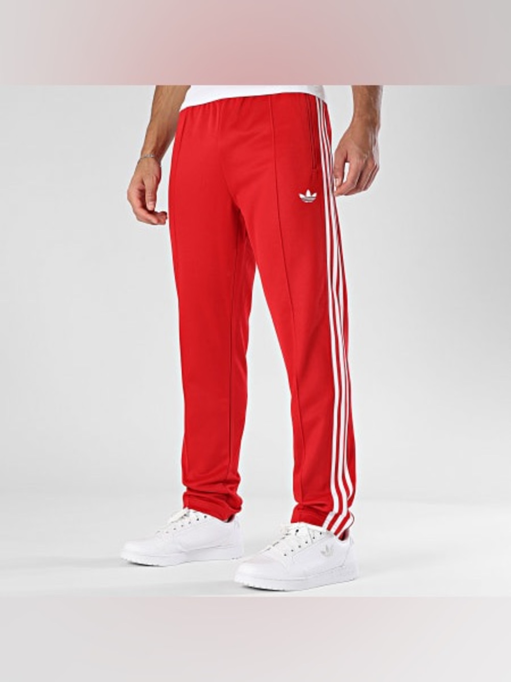 Adidas Original [XL] Adicolor Men’s Classic Beckenbauer Track Pants Red KE3528